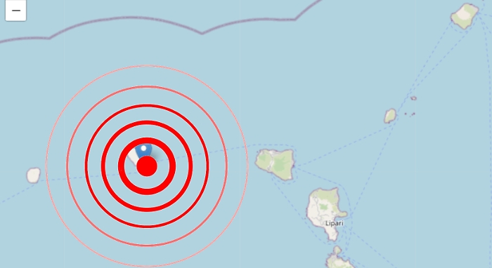 Terremoto alle Eolie