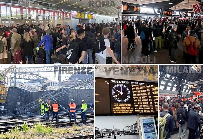 Caos nelle stazioni ferroviarie italiane dopo incidente a Firenze Castello