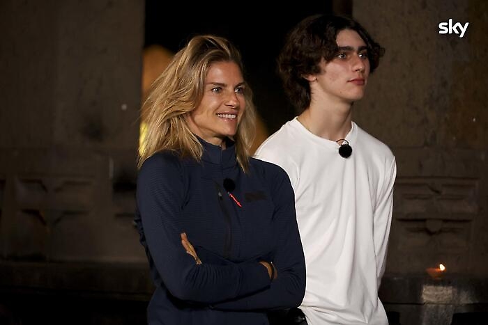 Pechino Express, Martina Colombari e Achille Costacurta