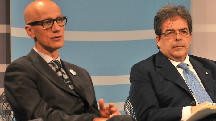 Maurizio Caserta ed Enzo Bianco