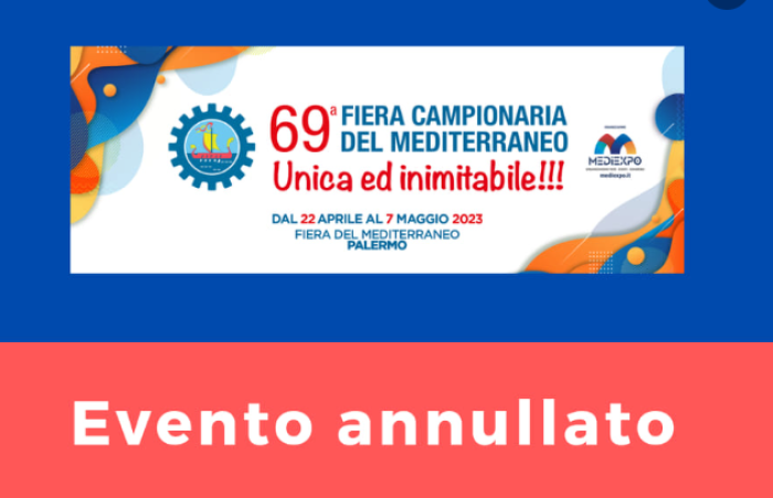 Annullata la Fiera campionaria di Palermo