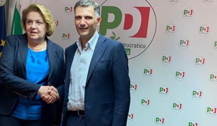 Anthony Barbagallo e Caterina Chinnici