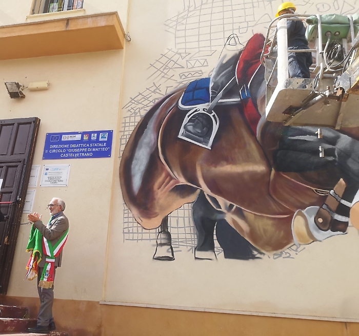 Murales dedicato a Giuseppe Di Matteo