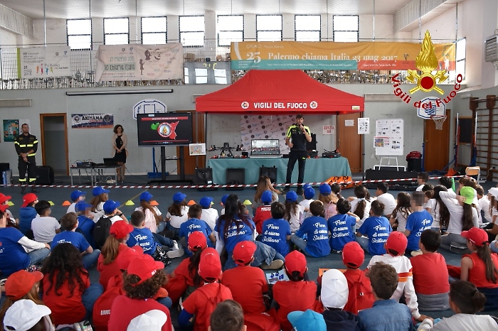 Palermo. 31^ anniversario commemorazione della strage di Capaci – Direzione Didattica Alcide De Gasperi - Capaci – 23 maggio 2023