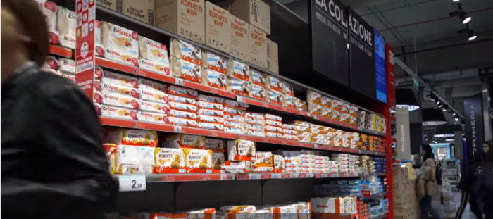 Report su etichettature alimenti