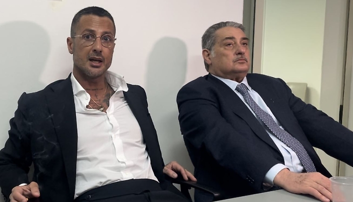 Fabrizio Corona e Giuseppe Lipera