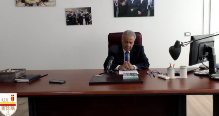 presidente dell'ACR Messina Pietro Sciotto