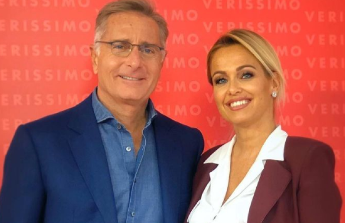 Paolo Bonolis e Sonia Bruganelli