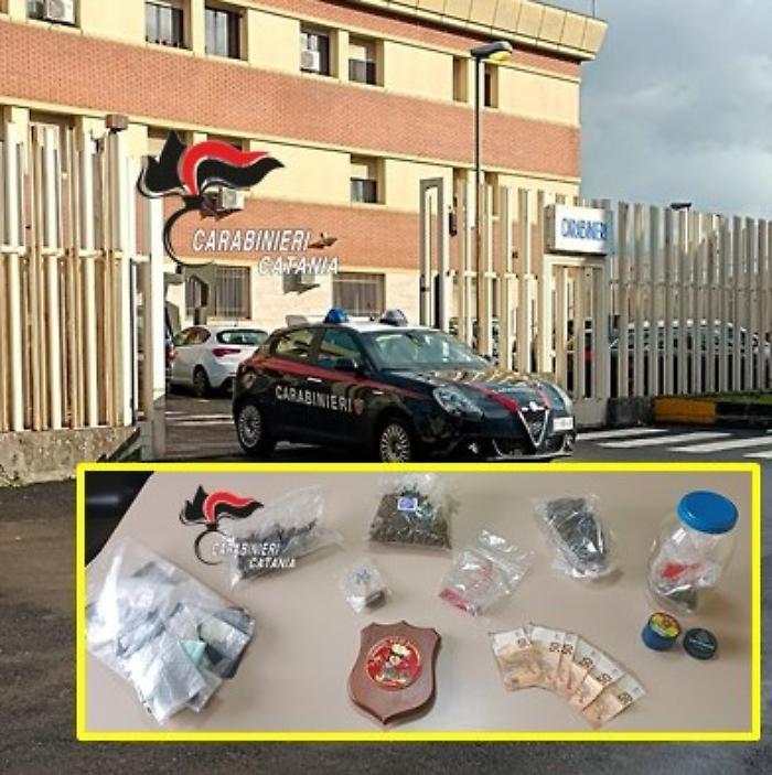 Arresto di un pregiudicato per detenzione di marijuana a Randazzo