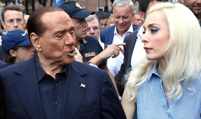 Silvio Berlusconi e Marta Fascina