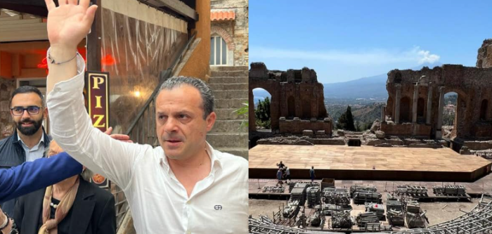 Cateno De Luca, sindaco di Taormina