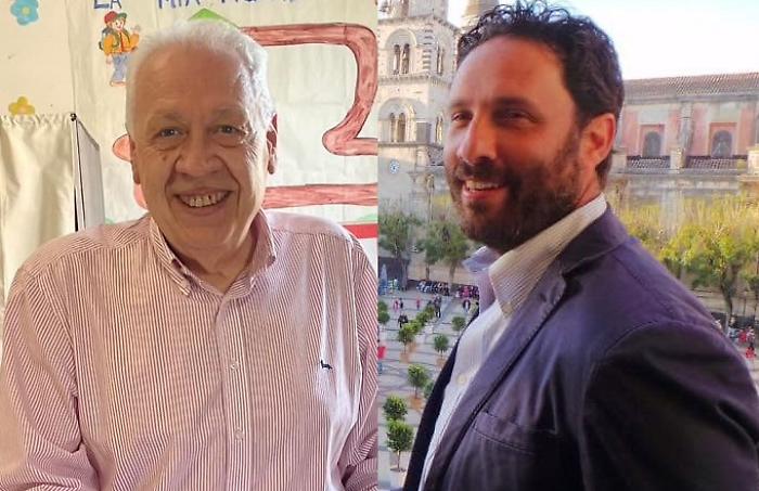 da sinistra Nino Garozzo, Roberto Barbagallo