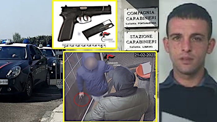 Latitante catanese Angelo Campione arrestato dai carabinieri