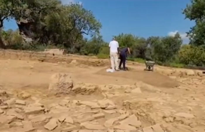 Scavi area Nord Valle dei Templi