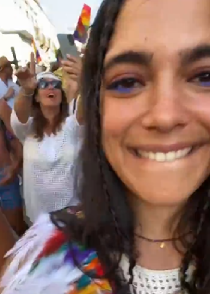 Ester Pantano all'Egadi Pride