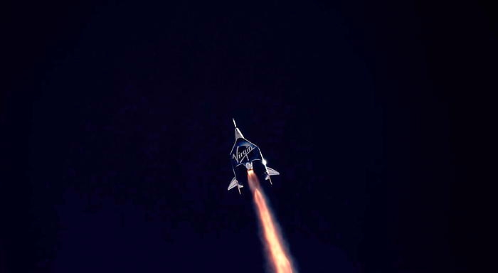 Virgin Galactic launches SpaceShip Two Unity 22