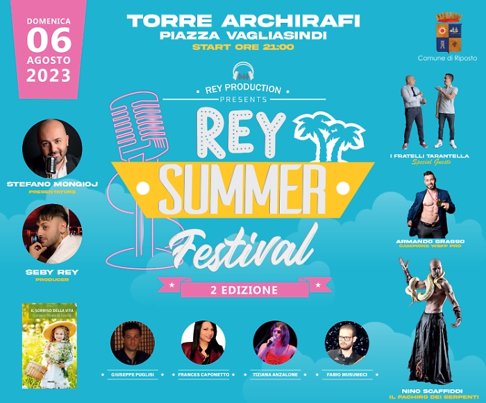 A Riposto il Rey Summer Festival