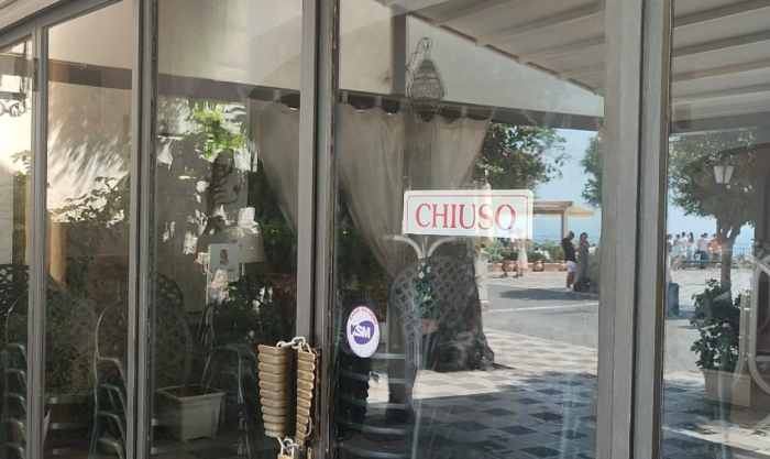Chiuso il Mocambo a Taormina