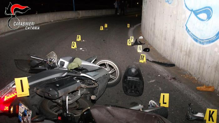 Sparatoria in viale Grimaldi a Catania