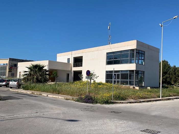 Il centro direzionale della zona artigianale di Scicli