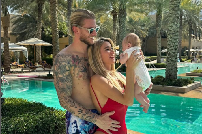 Diletta Leotta, Loris Karius e la piccola Aria