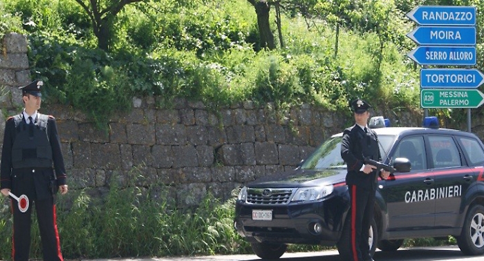 repertorio carabinieri Tortorici