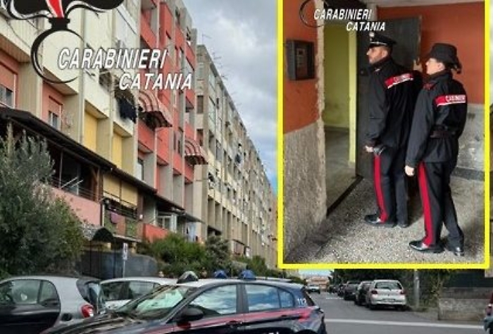 Carabinieri a Librino per arresto spacciatore