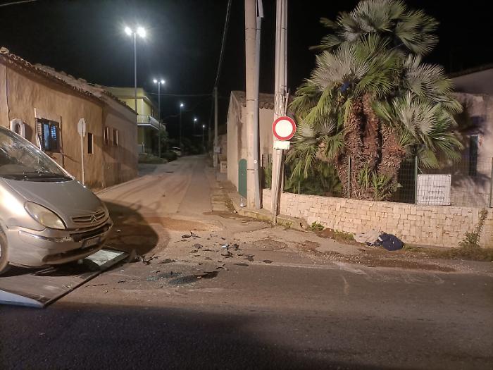 Auto contro moto Chiaramonte