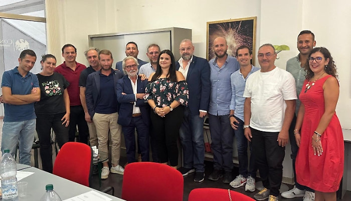 Direttivo Confcommercio Modica con il presidente Moncada