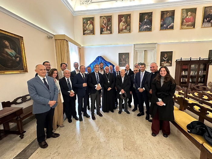 Scambio di auguri natalizi con rappresentanti istituzionali e amministratori