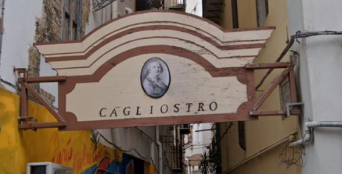 Immagine di Cagliostro rubata a Palermo