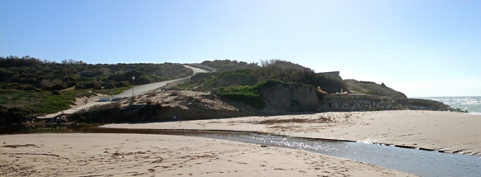 La foce del fiume Ippari