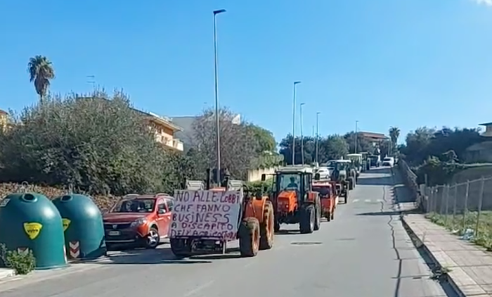 Protesta agricoltura Modica