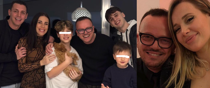 La famiglia di Gigi D'Alessio