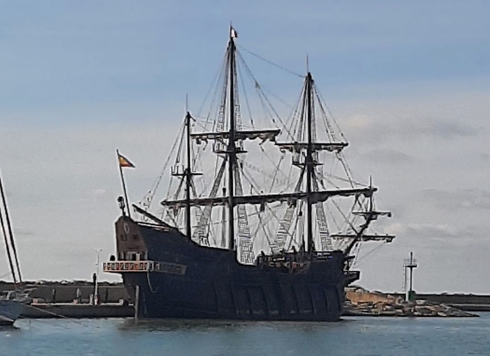 Galeone a Marina di Ragusa