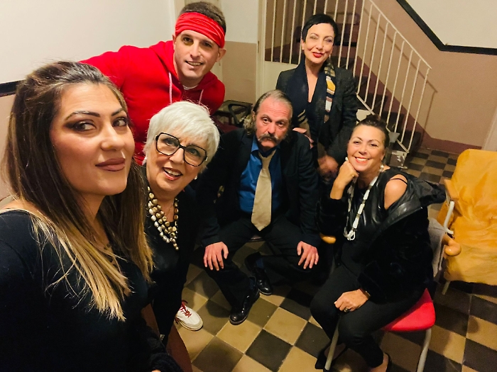 Il cast di Martedì tango!