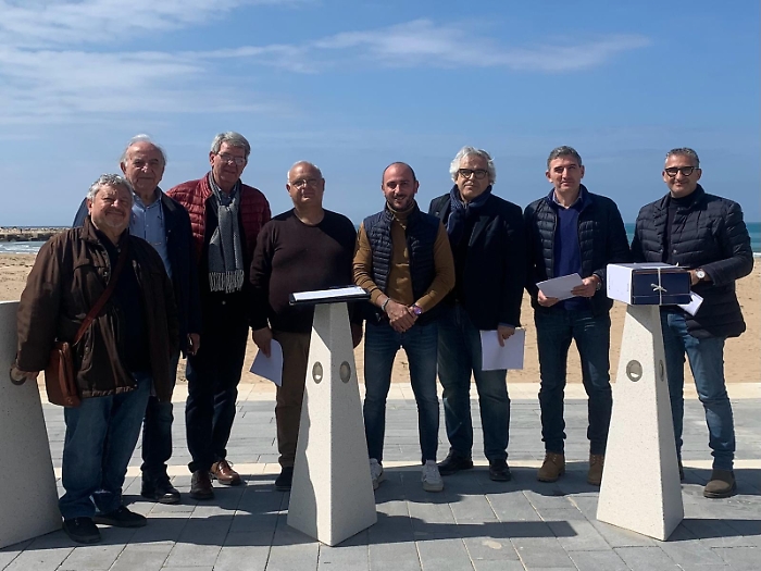 Consegna lavori secondo stralcio lungomare riviera Lanterna