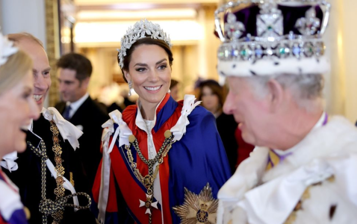 Kate e re Carlo d'Inghilterra