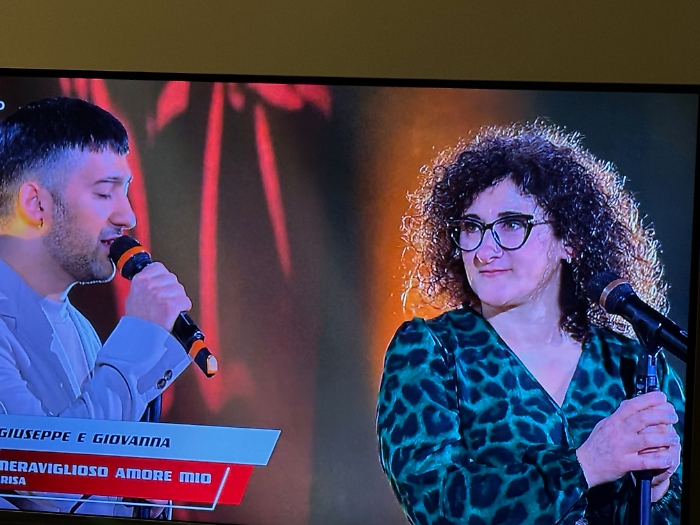 Giuseppe Roccuzzo con la mamma Giovanna