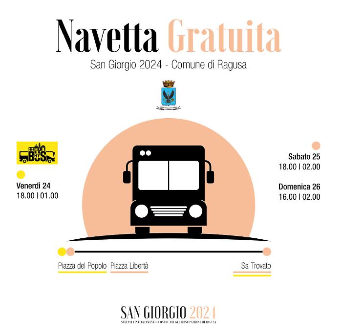 22.05.2024 servizio navetta san giorgio