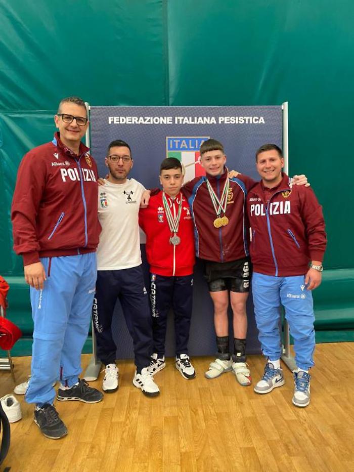 Maurizio Sardo, Alessabdro e Samuel Cocuzza, Mattia Riggi e Mirco Scarantino