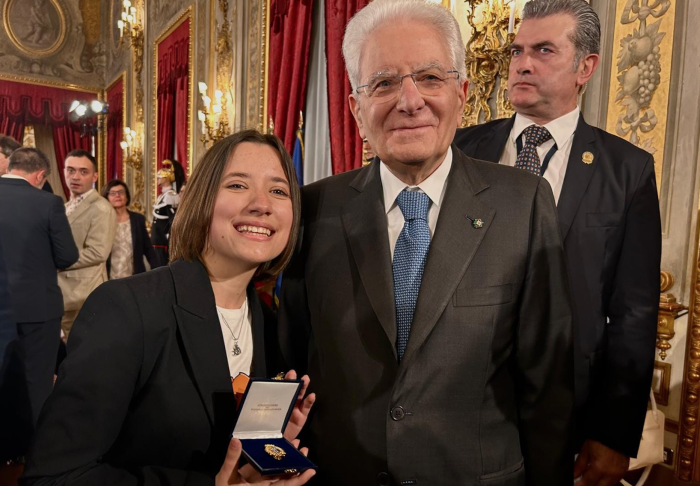 Sofia Gentile e Mattarella