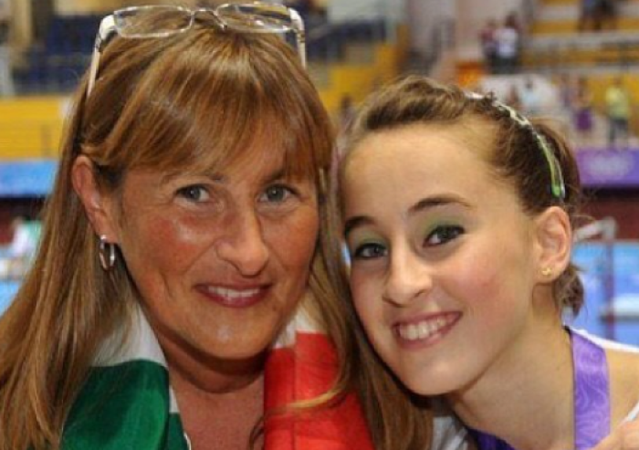 Carlotta Ferlito e la madre Roberta Parasiliti