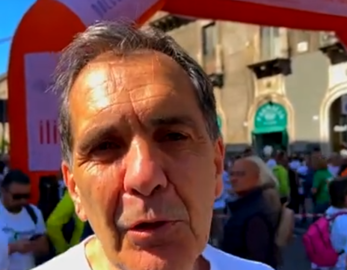 Enrico Trantino alla Corri Catania