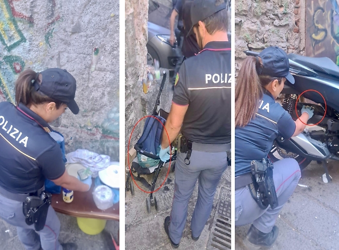 CONTROLLO INTEGRATO DEL TERRITORIO A SAN BERILLO, RINVENUTA DELLA DROGA NASCOSTA IN UN PASSEGGINO E IN UN ABITO DA UOMO (5)