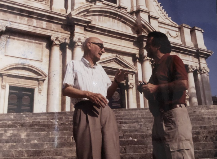 Gesualdo Bufalino e Peppino Leone