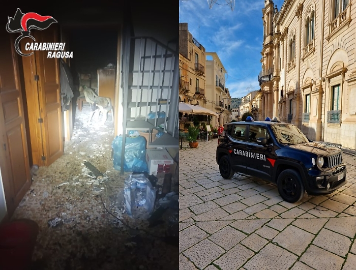 INCENDIO ABITAZIONE SCICLI