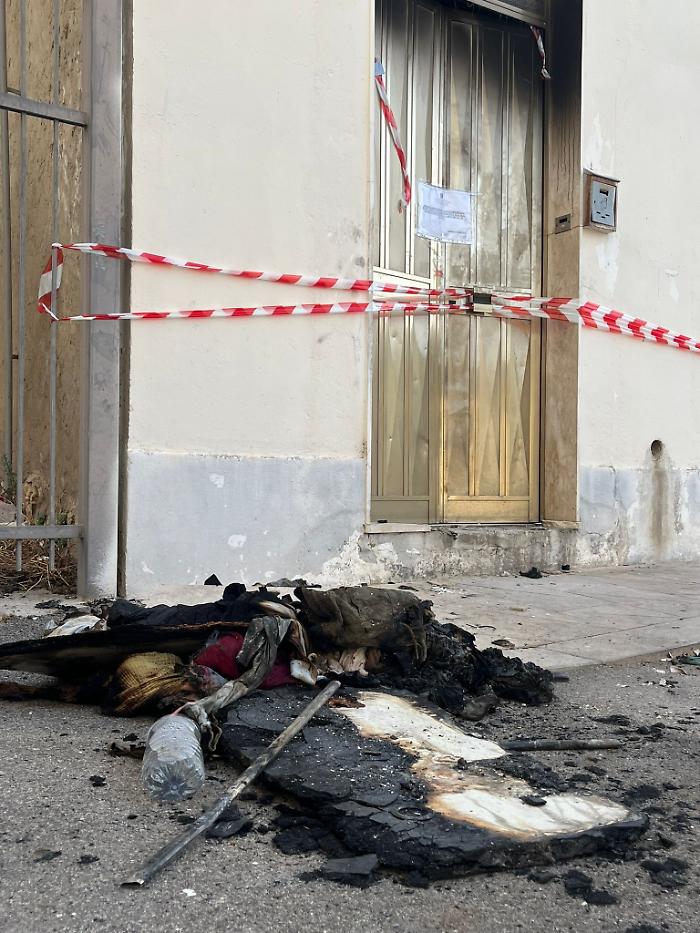 Il luogo della tragedia a Vittoria