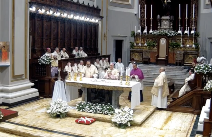 La cerimonia tenutasi ieri in Cattedrale a Ragusa