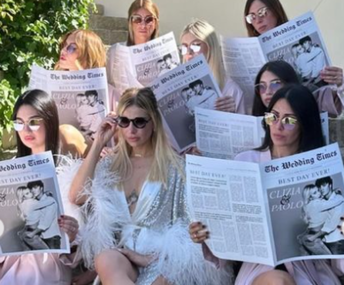 L'addio al nubilato di Clizia Incorvaia